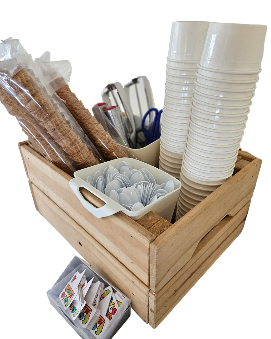 Basic Self-Serve Mini Ice Cream Package