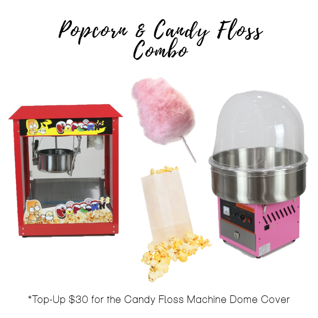 Popcorn & Candy Floss Combo