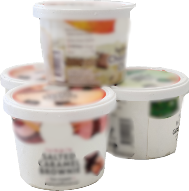 Pre-Packed Ice Cream Cups