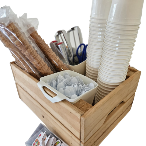 Basic Self-Serve Mini Ice Cream Package