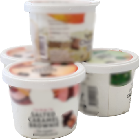 Pre-Packed Ice Cream Cups